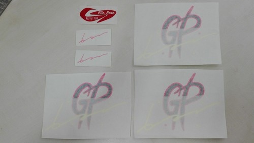 Kit adesivi colore rosa - rosa, honda